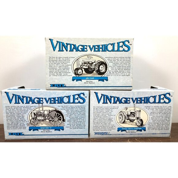 Ertl Massey-Harris Challenger Case L Ford 981 Tractor Diecast 1/43 Lot of 3 NIB - Picture 6 of 9